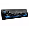 Car radio JVC KDX-382BT with Bluetooth and USB — single DIN, AUX input, FM tuner