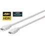 Vivolink Pro HDMI Cable White 7.5m Ultra Flexible