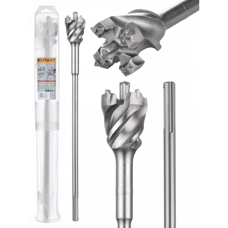 Drill bit Smart SDS‑Max 65 x 600 mm — percussion / demolition drilling