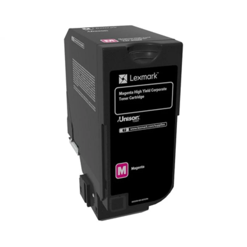Lexmark 74C2HME Toner-kit Magenta Return Program Corporate. 12K Pages