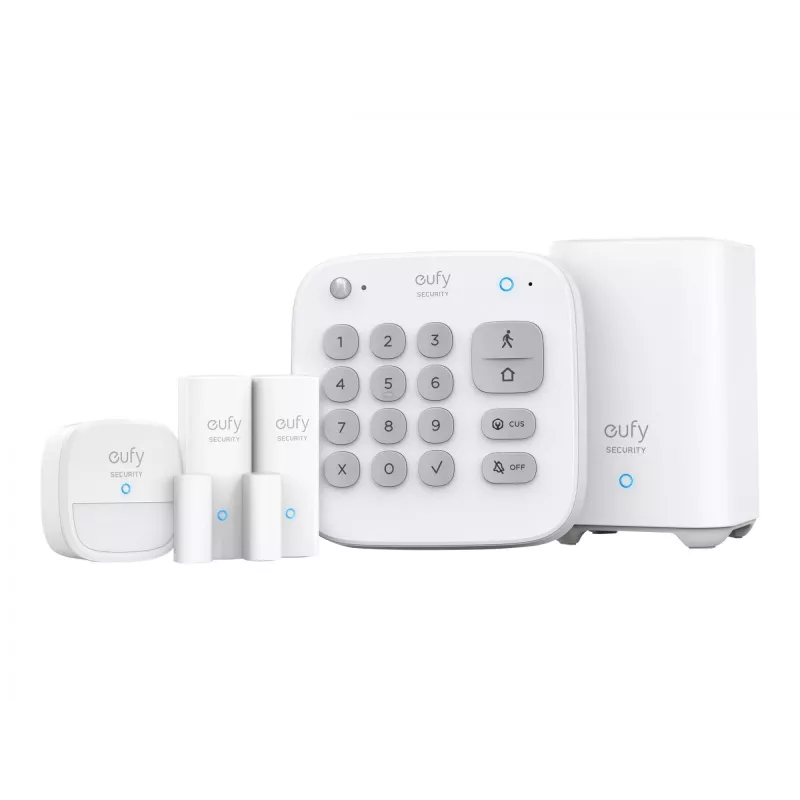 HOME SECURITY ALARM KIT/5-PIECE T8990321 EUFY