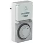 Analog timer switch AS Schwabe 24031 — 3500W, IP44 weatherproof mechanical timer