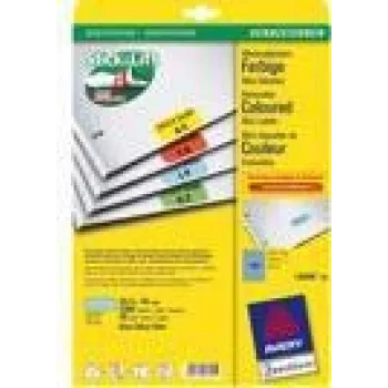 Self-adhesive label Avery L6048-20 Blue