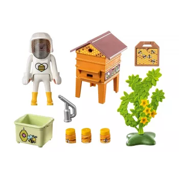 Playmobil Beekeeper - Pretend Play & Imaginative Play for Ages 4 to 10 - Fat Brain Toys