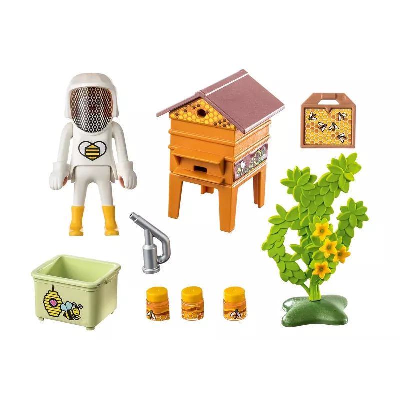 Playmobil Beekeeper - Pretend Play & Imaginative Play for Ages 4 to 10 - Fat Brain Toys