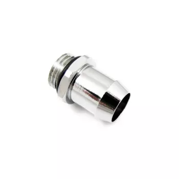 XSPC Connector straight G1/4 inch AG to 13mm ID - chrome Silver