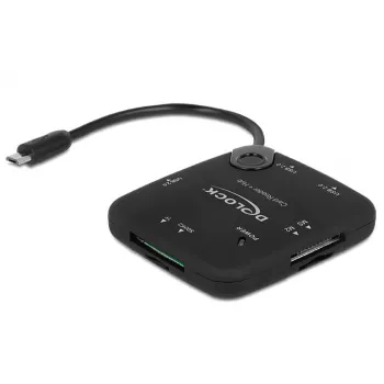 Card Reader DeLOCK 65529 USB 2.0 Black