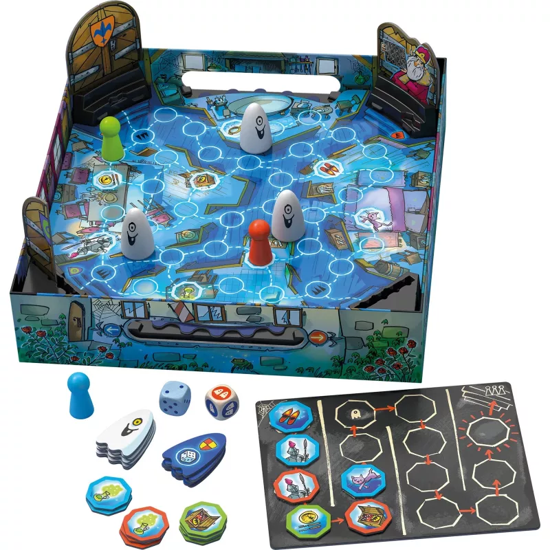 Drei Magier: Die verdrehte Spuknacht, Board Game