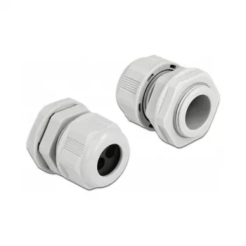 Cable Gland DeLOCK 60370 Grey Plastic 2 pc(s)