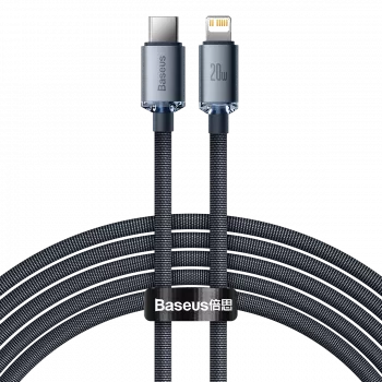 Baseus CAJY000301 mobile phone cable Grey 2 m USB C Lightning