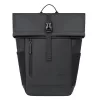 Backpack Rivacase 7826 Eden 14 ECO black roll-top for 14-inch laptops