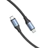 Vention USB4 Gen 3x2 Type-C to Type-C Cable 1 m, 5A, Aluminum Alloy, Cotton Braided