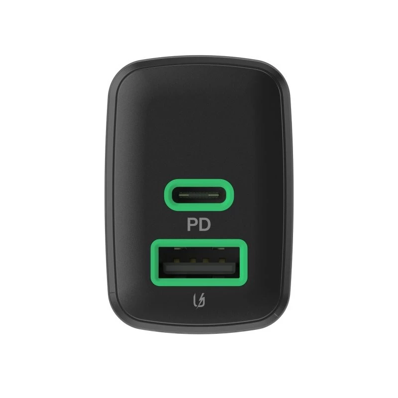 Charger Green Cell PowerSource Duo30 – 1× USB-A, 1× USB-C, 3A