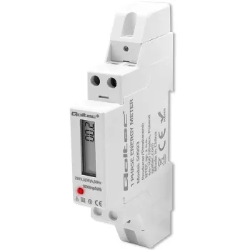 Single phase electronic meter QOLTEC 50993 230V 30A