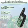 Handheld walkie-talkie Baofeng BF-T25E — 16 channels, 2×1400 mAh Li‑Ion, VOX, LCD, green, set of 2