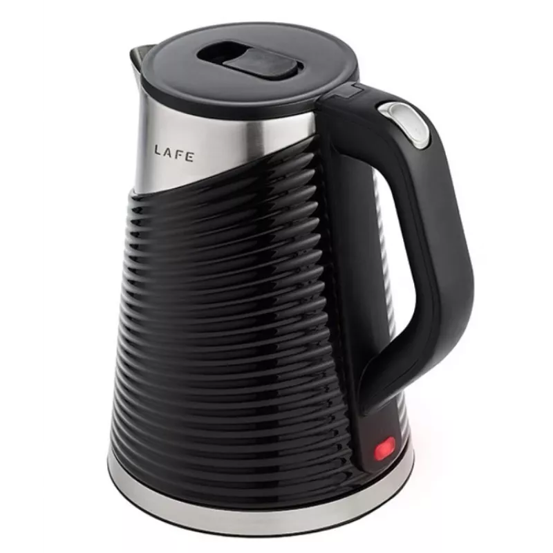Electric kettle LAFE 1.8L 2200W Elegant Black