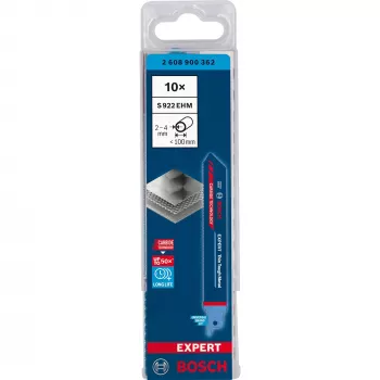 Bosch Expert 2 608 900 362 jigsaw/scroll saw/reciprocating saw blade Carbide 10 pc(s)