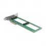 DeLOCK PCI Express 4.0 x8 Card to 2 x internal U.2 NVMe SFF-8639 Bifurcation