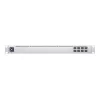 Network switch Managed L2 UBIQUITI USW-Aggregation — 8 SFP+ slots, 10G support, fanless, 1U rack, silver