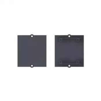 Socket safety cover Bachmann 917.010 Black 1 pc(s)