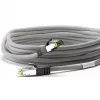 Goobay CAT 8.1 Patch Cable, S/FTP (PiMF), Grey, 3 m - LSZH Halogen-Free, Copper AWG 24 (55138)