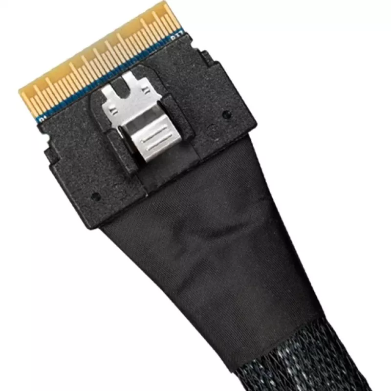 Internal SAS cable RAIDSONIC MB206L-B slim 50 cm SAS 8i to OCuLink 4i