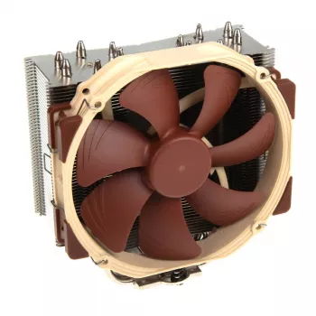 Noctua NH-U14S computer cooling component Processor Cooler 12 cm Brown, Stainless steel
