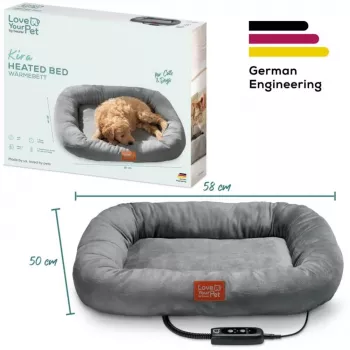 Heated pet bed Beurer Kira, grey