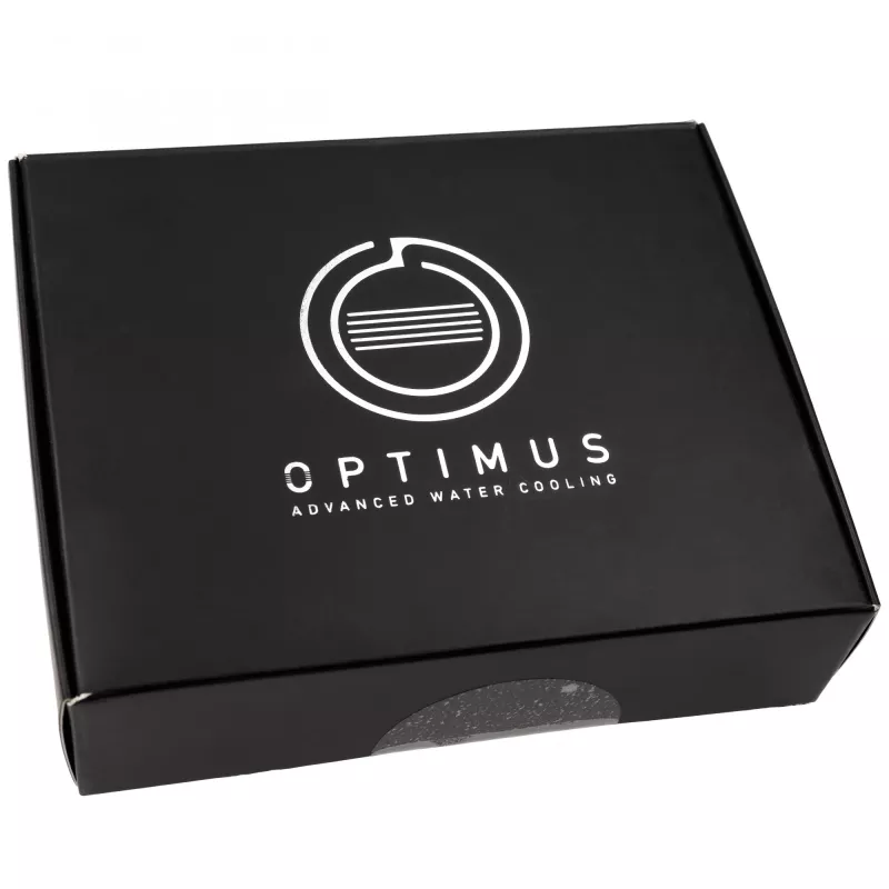 Hardtube fitting set OPTIMUS for 12 mm tubing, 6-pack with installation tool, black