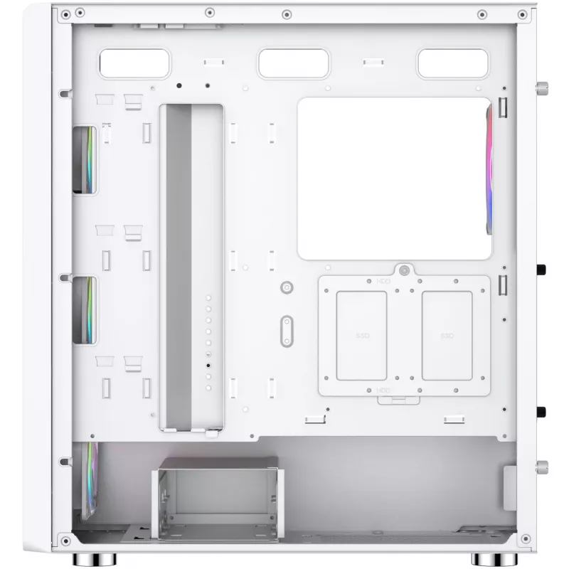PC case Silentware Air 100 White — mid-tower ATX compatible, white finish