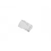 LANBERG RJ-45 cable connector PLU-5000, U/UTP (UTP) shielding, translucent white, pack of 100