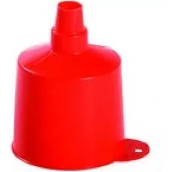 Funnel IWH 3043, polyethylene, diameter 115 mm, orange