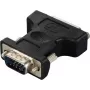 Renkforce RF-6667626 DVI VGA Adapter[1x DVI-Socket 24+. - 1x VGA-Plug] Black - Digital/Display/Video (RF-6667626)