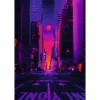 Jigsaw puzzle Ravensburger New York in Neon, 1000-piece, adult puzzle