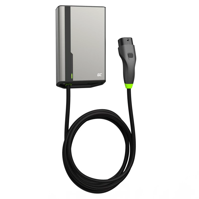 Wallbox Green Cell GC EVGC021B2275 3.6-22 kW 7.5 m NFC Grey Aluminium