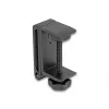Delock - Holder for Headphones - adjustable, for Desk Mount, Aluminium - Black (18449)