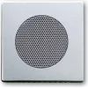 BUSCH JAEGER 8200-0-0080 - Aluminium - Silver - conventional - Busch-Jaeger - loudspeaker insert 8223 U - 63 mm - 63 mm