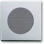 BUSCH JAEGER 8200-0-0080 - Aluminium - Silver - conventional - Busch-Jaeger - loudspeaker insert 8223 U - 63 mm - 63 mm