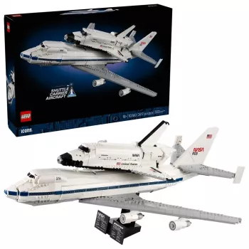 LEGO Icons Shuttle Aircraft 10360 building set — 2417 pieces, 270 × 535 × 630 mm display model