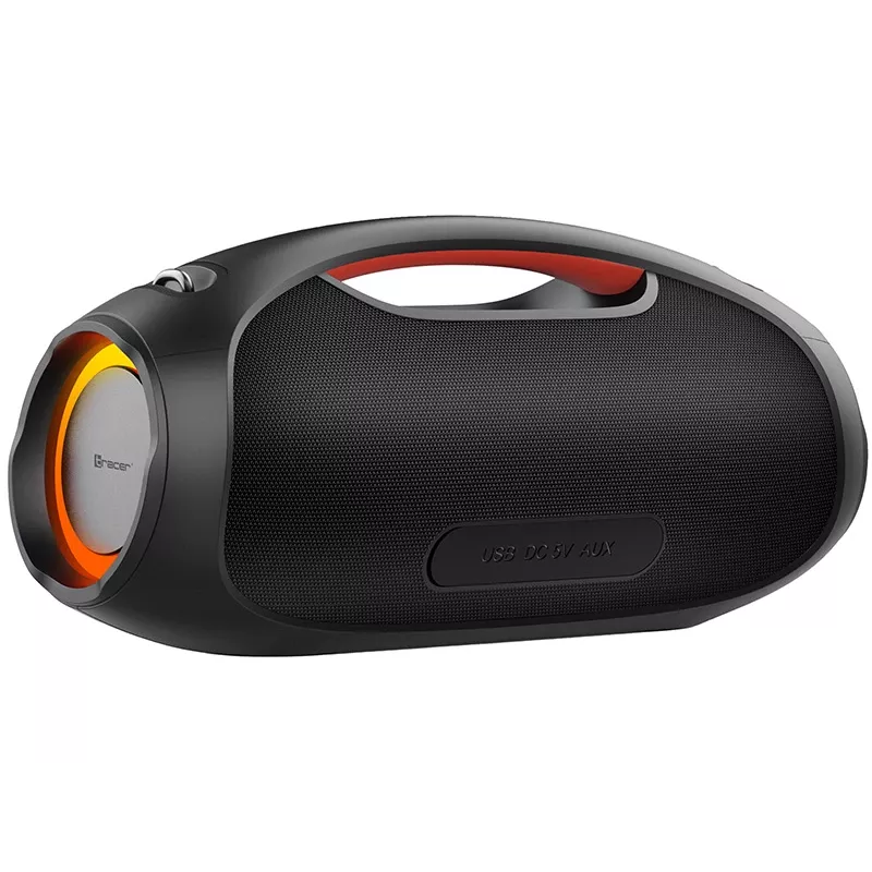 Stereo portable speaker TRACER TRAGLO47226 — wireless Bluetooth 5.3, 60 W RMS, 12 h battery, black