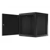 Wall mounted rack Lanberg WF01-6612-00B 12U Black