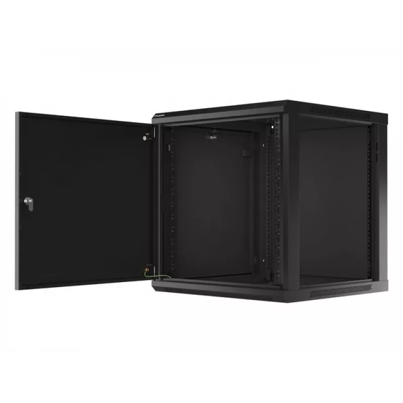 Wall mounted rack Lanberg WF01-6612-00B 12U Black