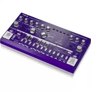 Bass synthesizer Behringer TD-3-GP Purple — analog bassline with built-in sequencer