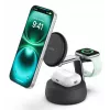 Indoor Charger Belkin UltraCharge Pro 25W Qi2 3in1 Magnetic Charger Charcoal