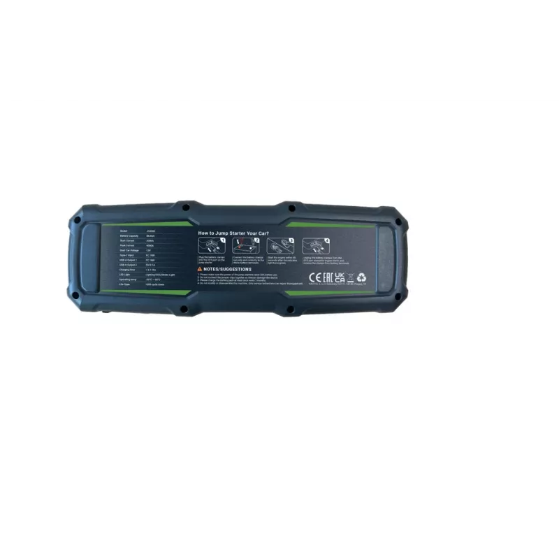 Car jump starter Navitel JS4000 — multi-functional jump starter with high-capacity battery and built-in flashlight