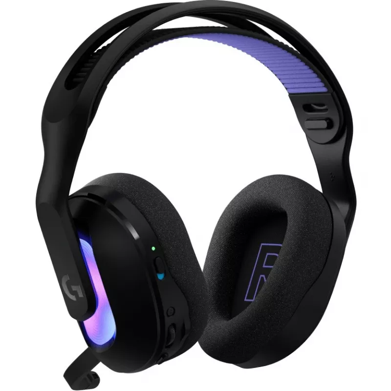 Logitech G G522 LIGHTSPEED wireless Gaming Headset LIGHTSYNC RGB microphone and advanced synchronised Audio Triple connectivity - LI