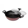 Soup pot JATA TF928 3.6 L Red Aluminium