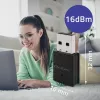 Wireless Mini USB Wi‑Fi Adapter QOLTEC 57007 — Single‑band 2.4 GHz, up to 150 Mbps, internal antenna
