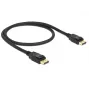 DisplayPort cable DeLOCK 85506 0.5 m Black