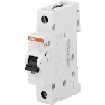 ABB Circuit Breaker C6A S201M-C6 pro M comp. 10kA 1-pin C-Charakt. S201M-C6 (2CDS271001R0064)